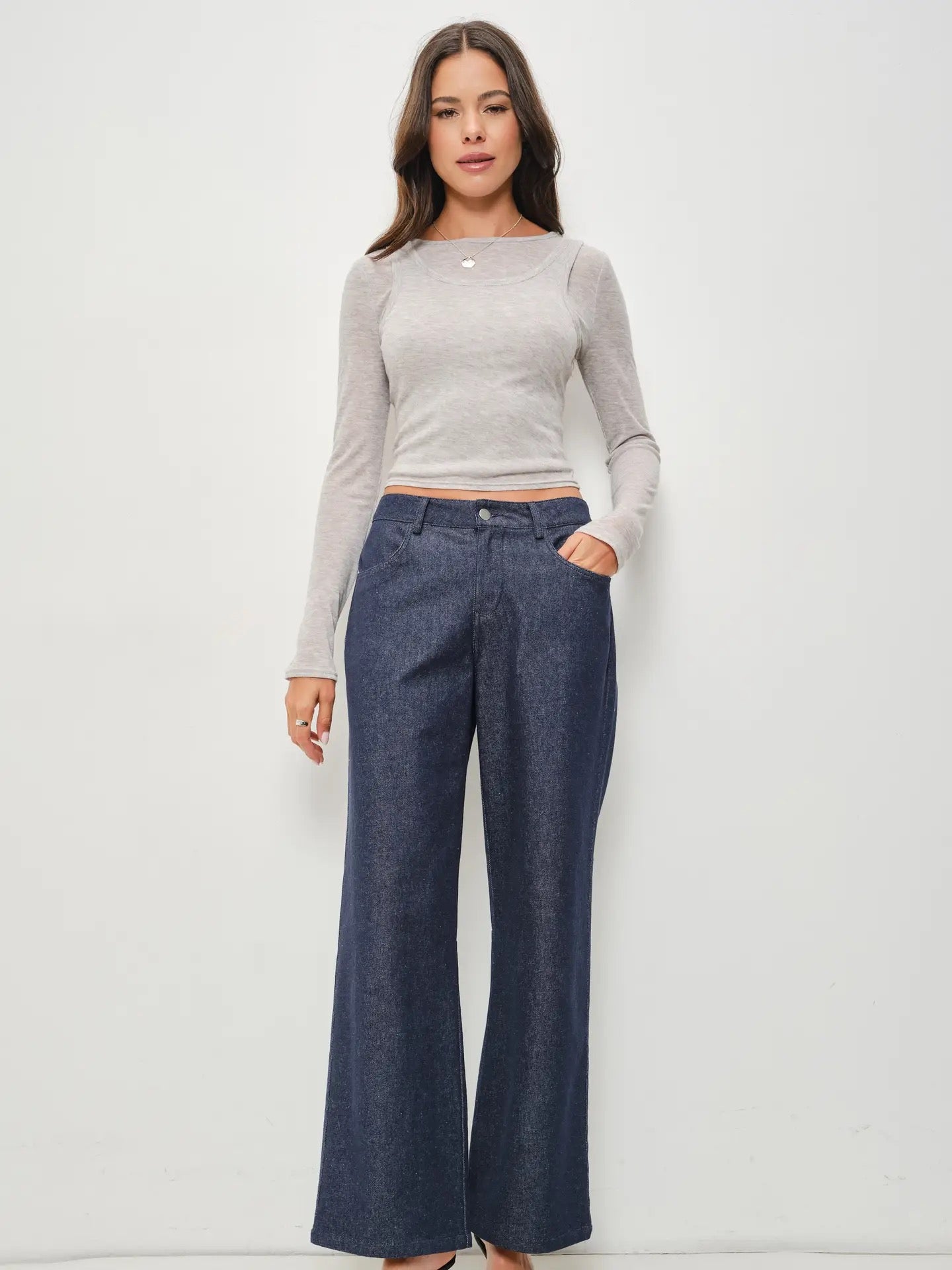 Maddy Sheer Double Layer Tee