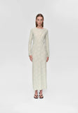 Samara Long Sleeve Long Dress - Desert Sage