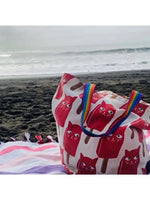 Allover Catsicle Tote Bag