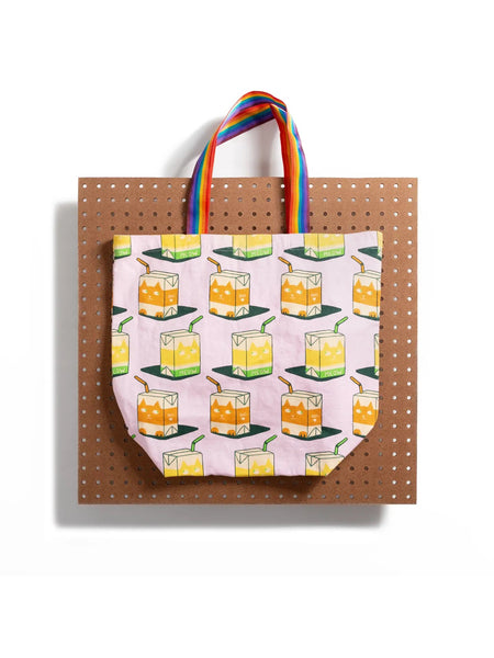 Juice Cat Tote Bag