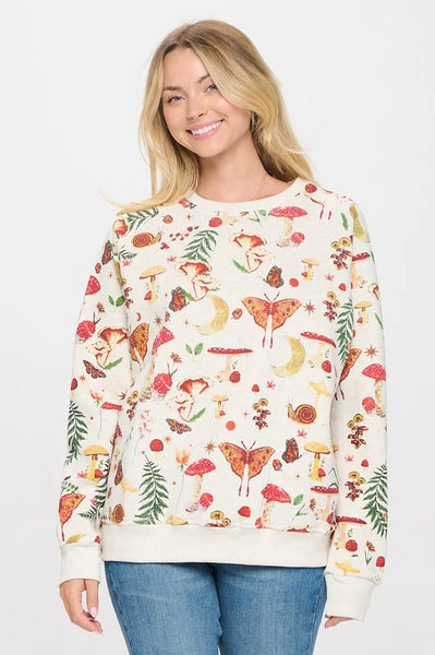 Mushroom Garden Sweatshirt
