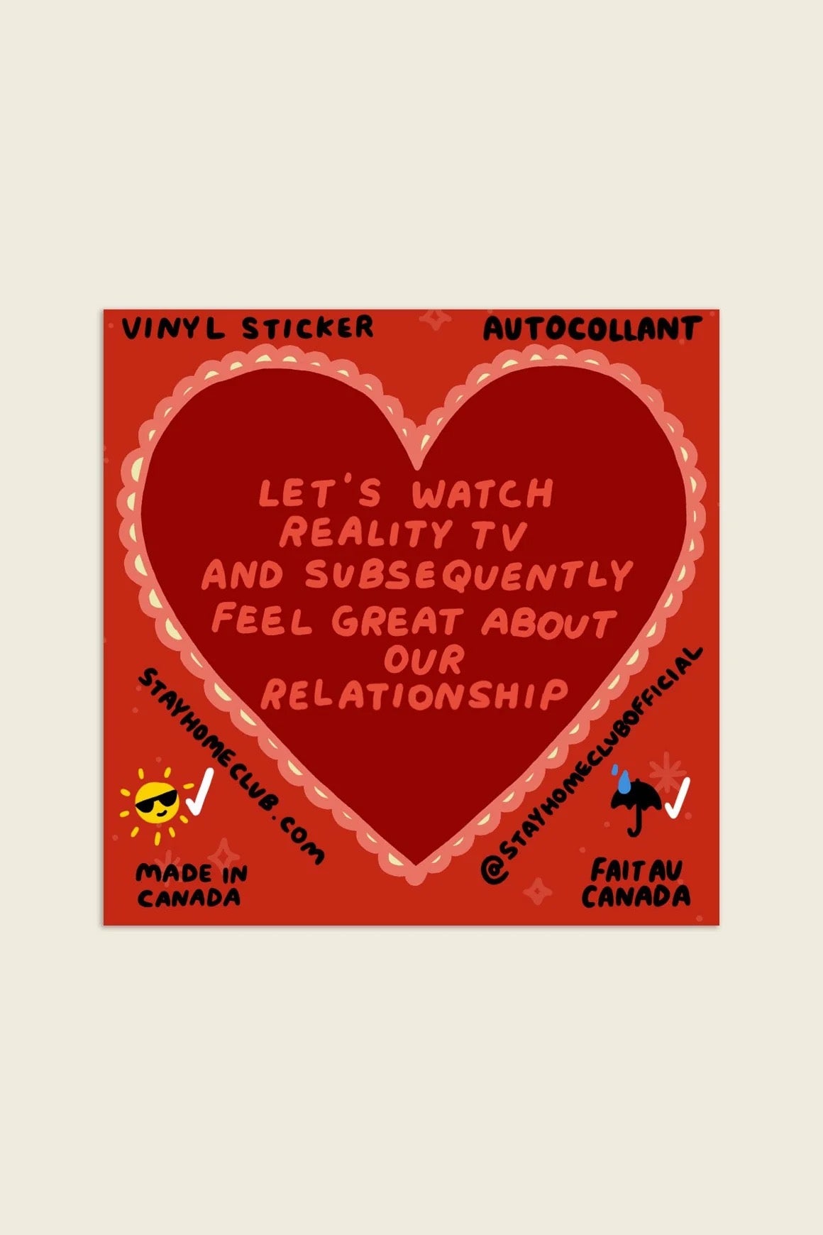 Reality TV Sticker