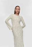 Samara Long Sleeve Long Dress - Desert Sage