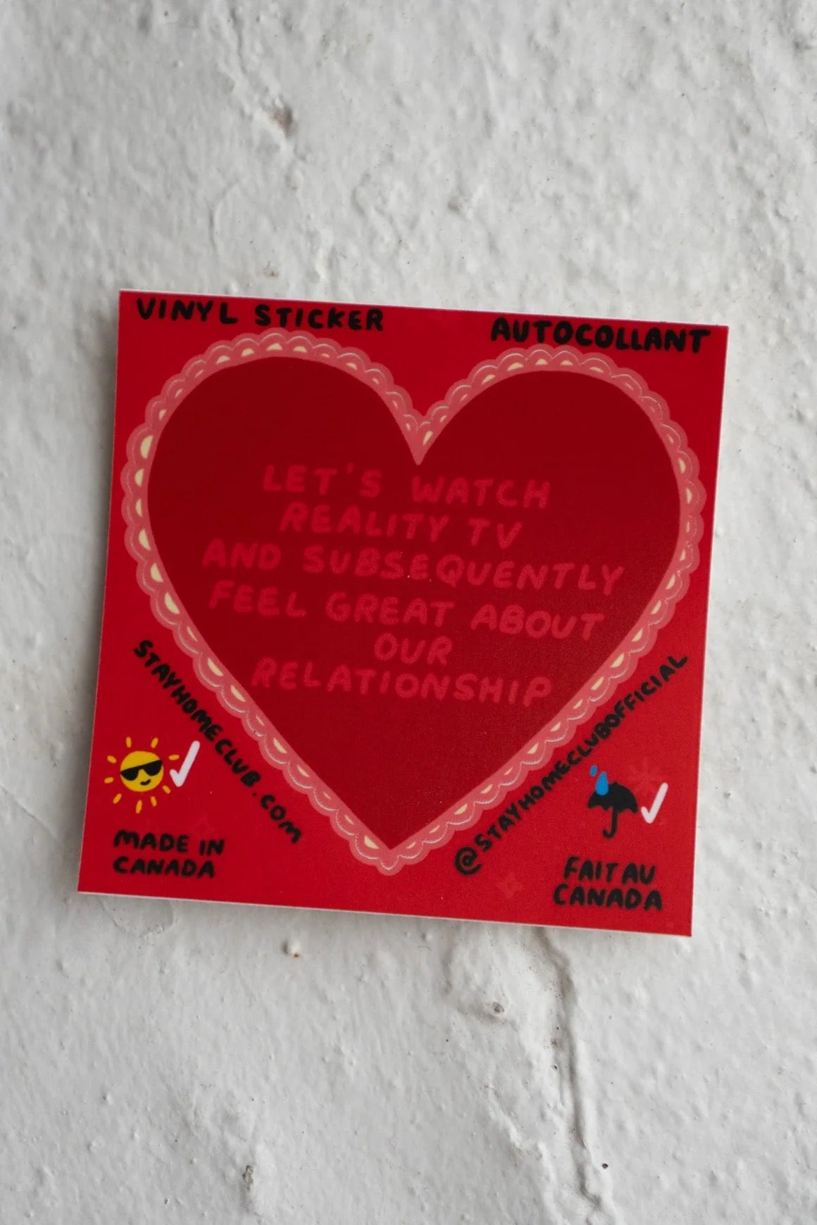 Reality TV Sticker