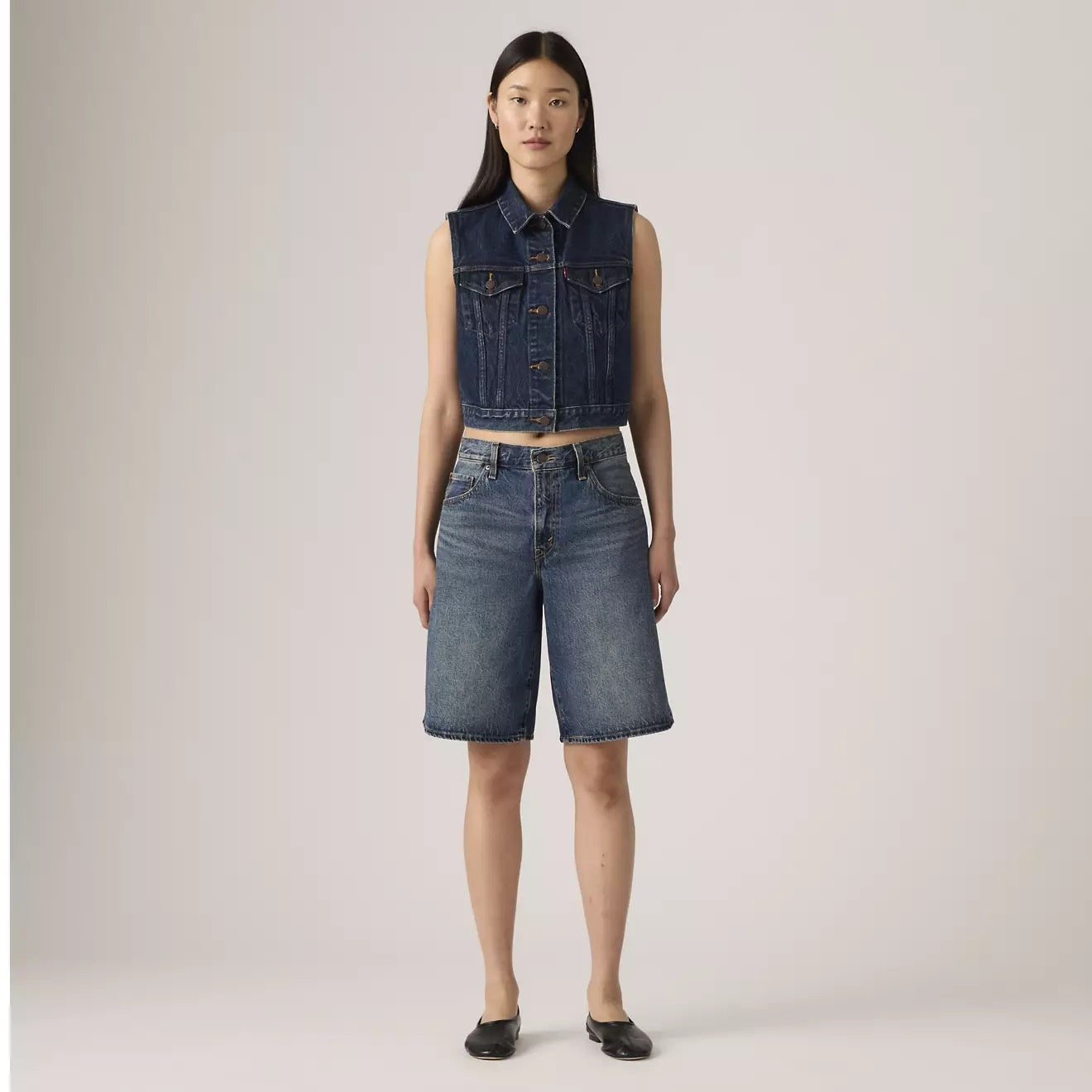 Baggy Dad Jort - Hinged Heart