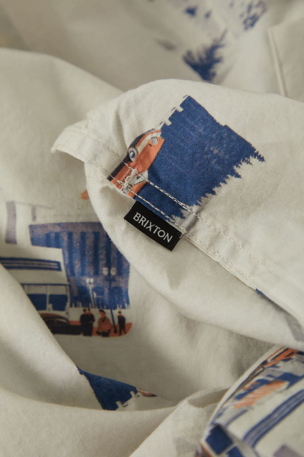 76 Resort Shirt - Off White Scenic