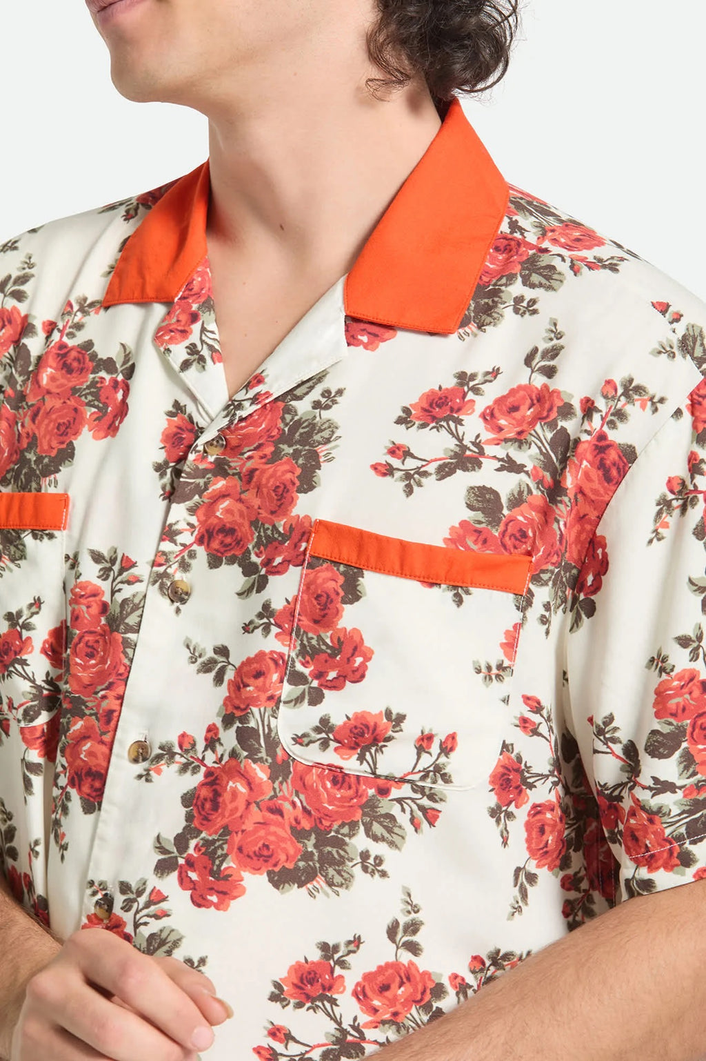 Lafayette Short Sleeve Woven - Rose Bud