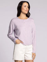 Della Cardigan - Lavender