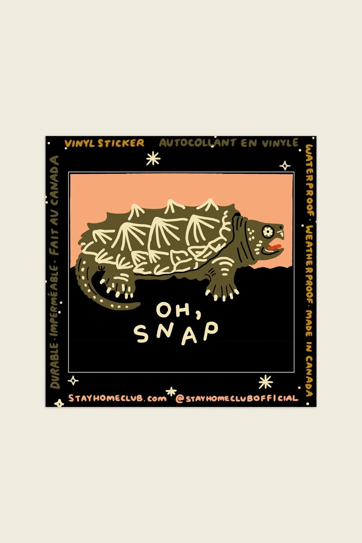 Oh Snap! Sticker
