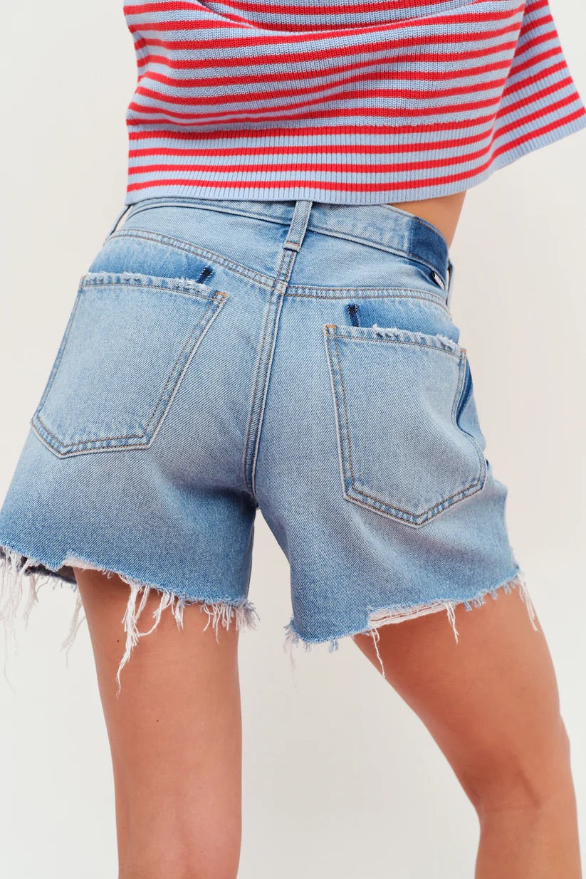 Crossroads Mid Rise Loose Short - Pulse