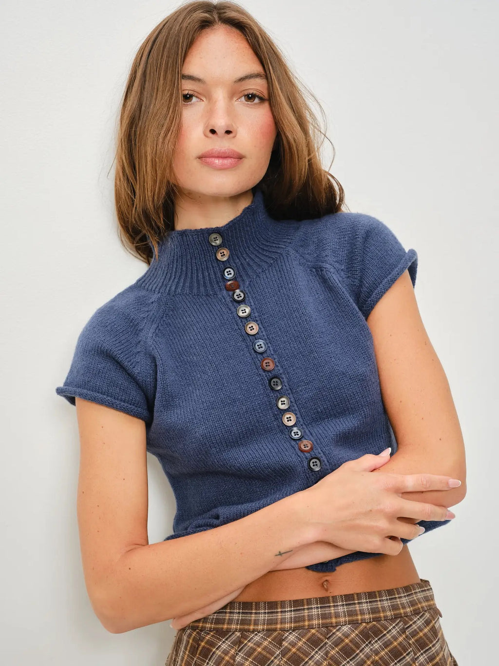 Jenna Button Up Top