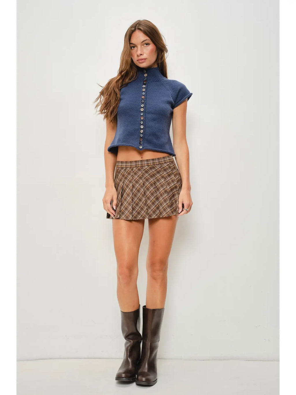 Jenna Button Up Top