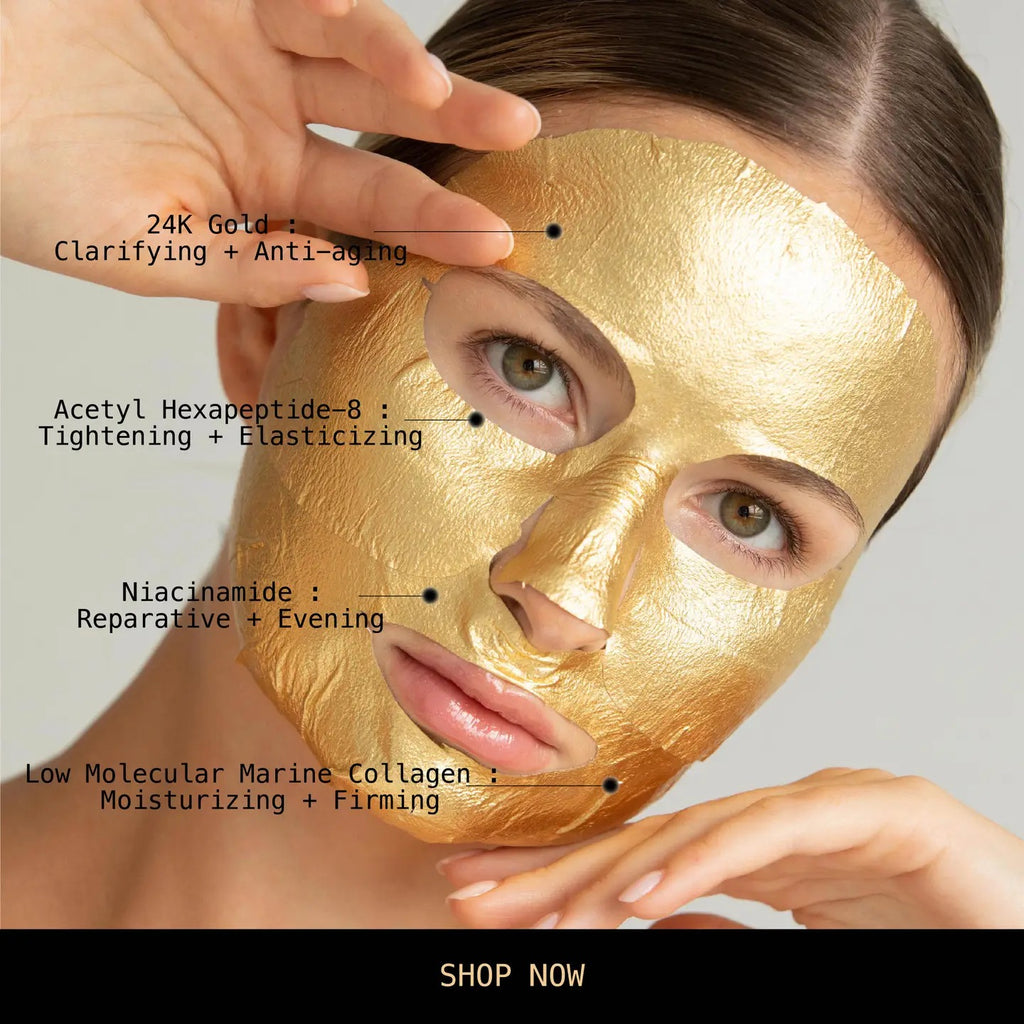 24K Gold Premium Face Mask