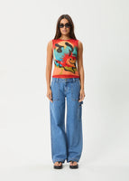 Apocalypso Recycled Sheer Tank - Multi