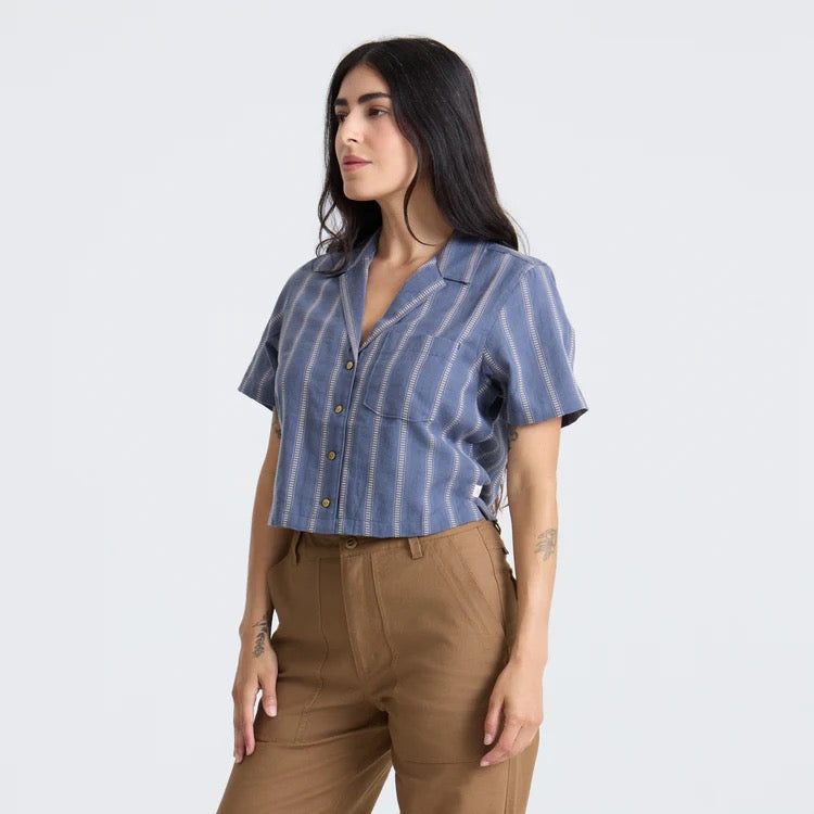 Crosswinds Camp Shirt - Neptune