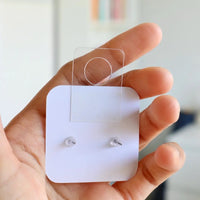 Orange Cat Earrings