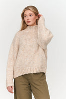 Beige Mottled Pullover