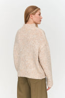 Beige Mottled Pullover
