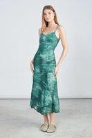 Pool Tile Dress - Petrol