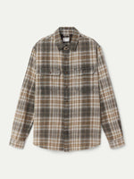 The Check Flannel Shirt - Grey
