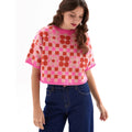 Janie Floral Jumper - Pink