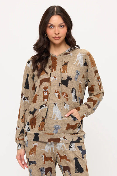 Different Dog Breeds Hoodie
