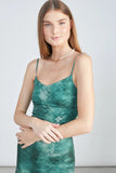 Pool Tile Dress - Petrol