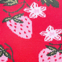Strawberry Mismatched Socks