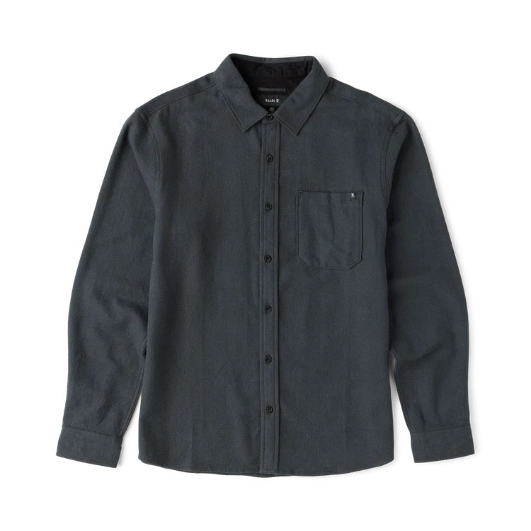 Crossroads Organic Cotton Flannel - Charcoal