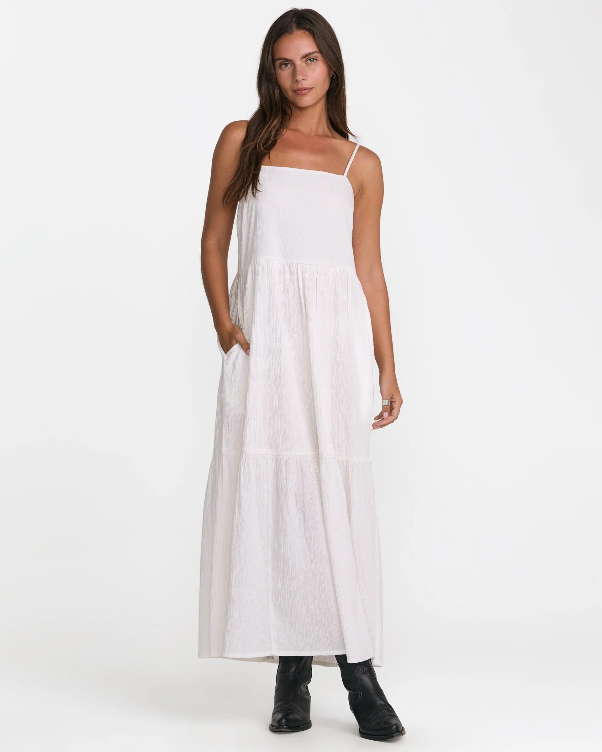 New Yume Maxi Dress - Whisper White