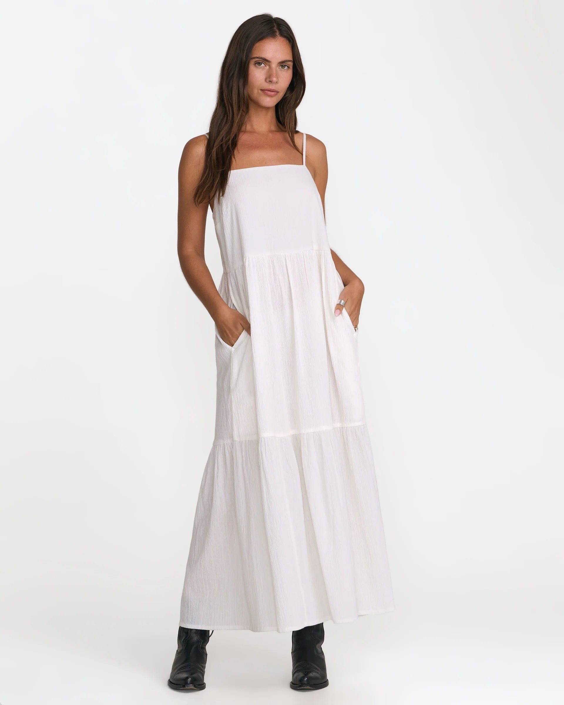 New Yume Maxi Dress - Whisper White