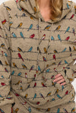 Colourful Chirpy Birds Hoodie