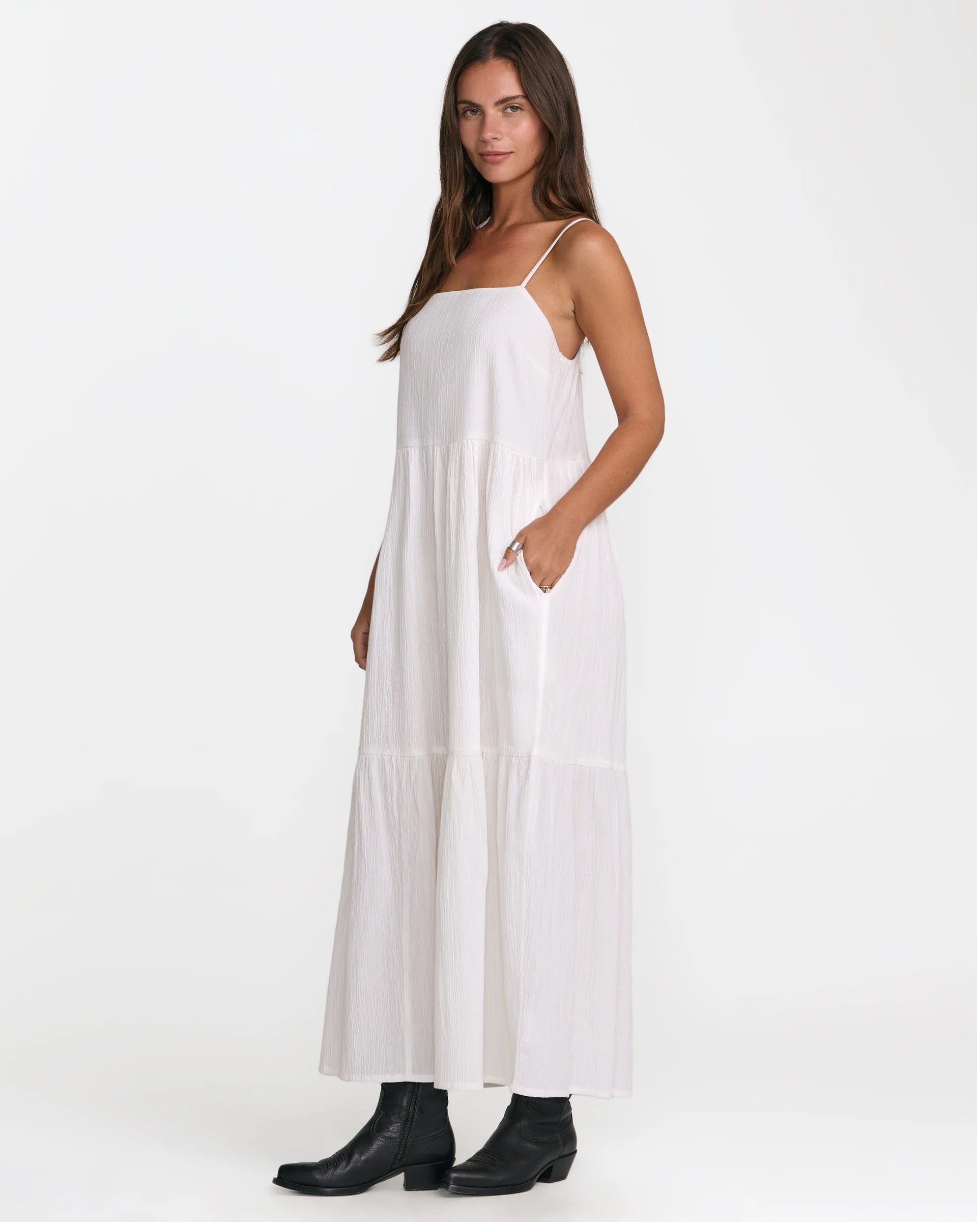 New Yume Maxi Dress - Whisper White