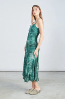 Pool Tile Dress - Petrol