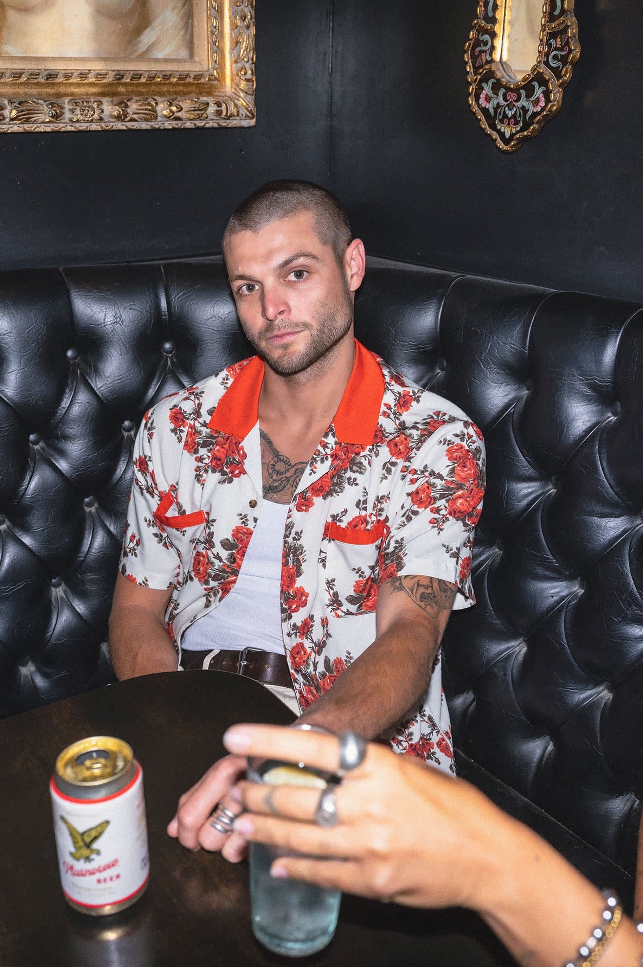 Lafayette Short Sleeve Woven - Rose Bud