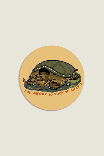 About To Snap Sticker