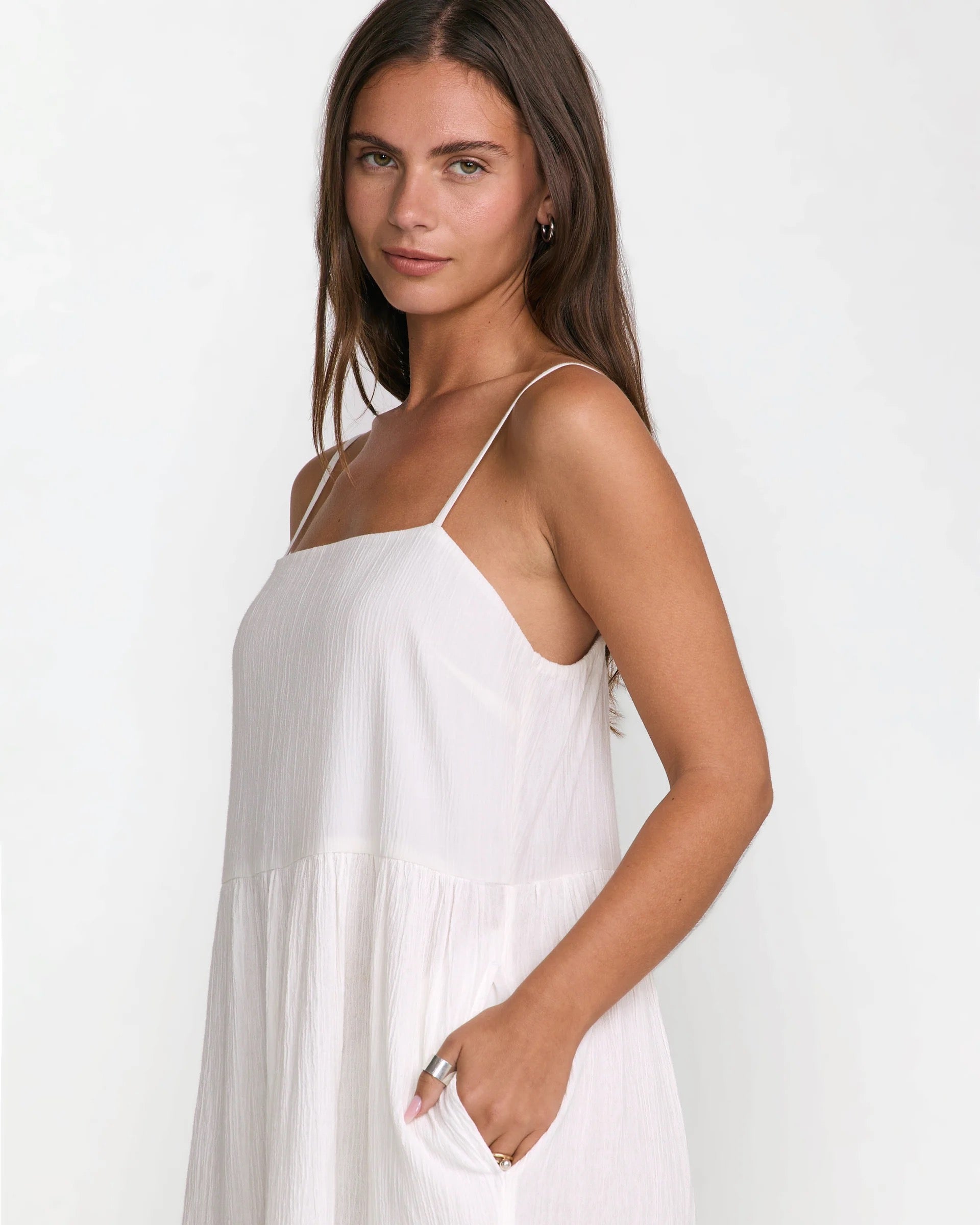 New Yume Maxi Dress - Whisper White