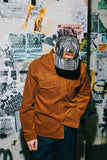 New West Relaxed Overshirt - Washed Copper Corduroy