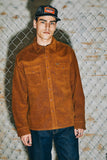 New West Relaxed Overshirt - Washed Copper Corduroy