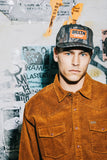 New West Relaxed Overshirt - Washed Copper Corduroy