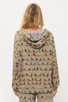 Colourful Chirpy Birds Hoodie