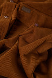 New West Relaxed Overshirt - Washed Copper Corduroy