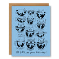 Relaxing Birthday Greeting Card