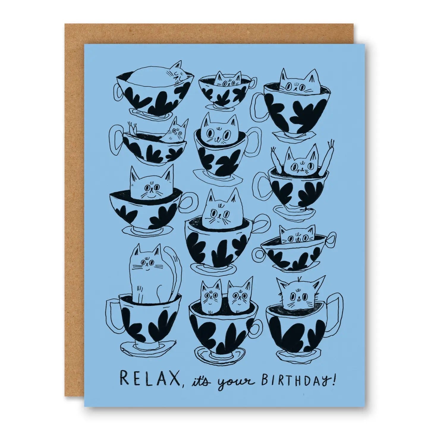 Relaxing Birthday Greeting Card