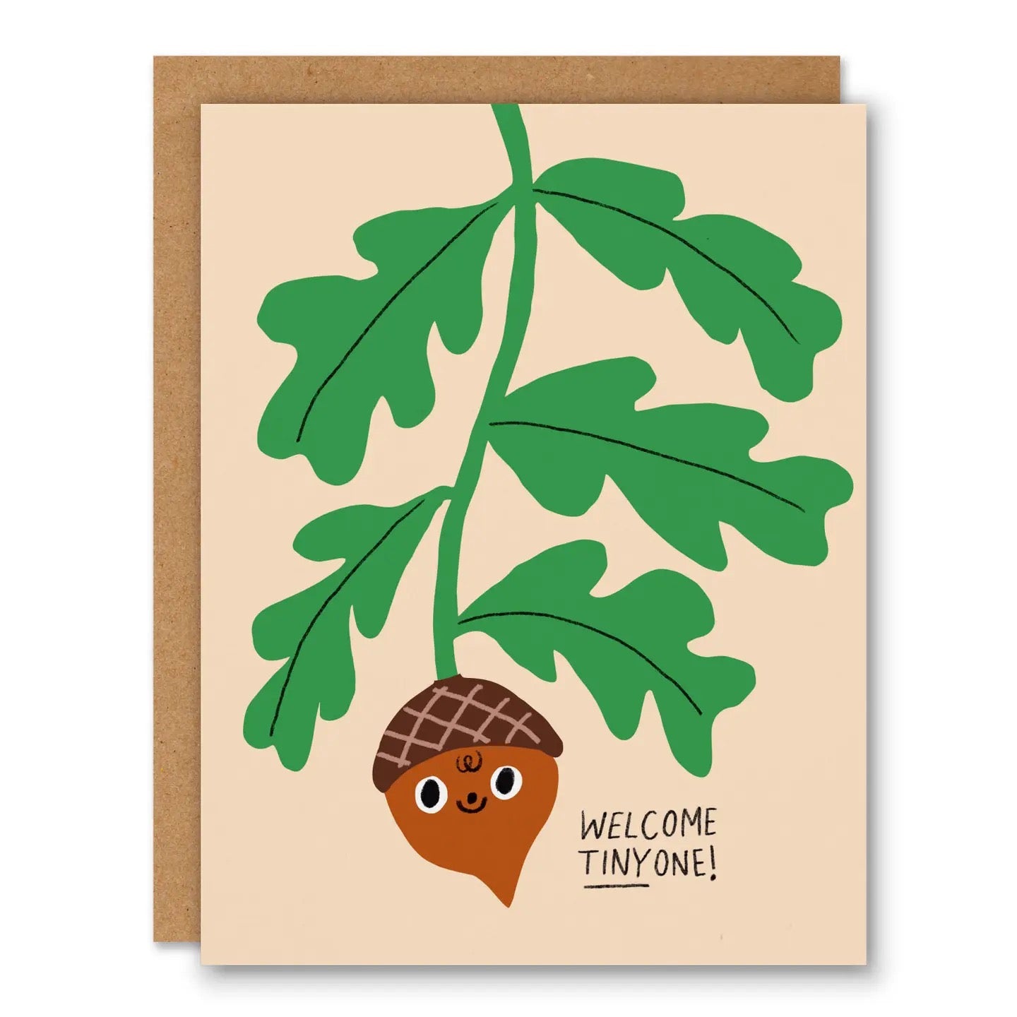 Acorn Baby Greeting Card