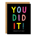 Bubble Congrats Greeting Card