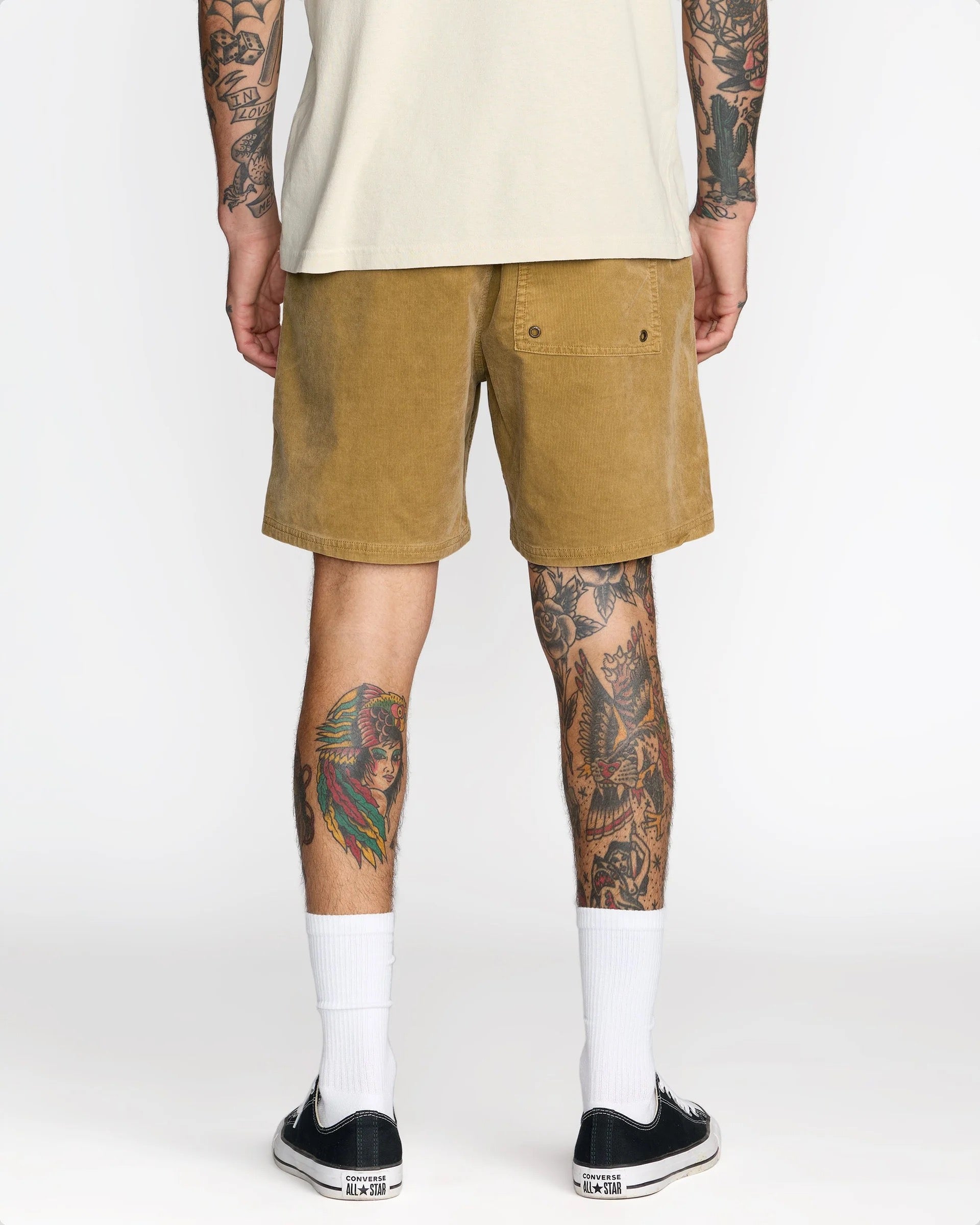 Escape Elastic Cord Short II - Ochre