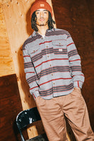 Altered Threads Overshirt - Multi Blanket Stripe