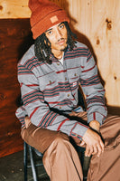 Altered Threads Overshirt - Multi Blanket Stripe