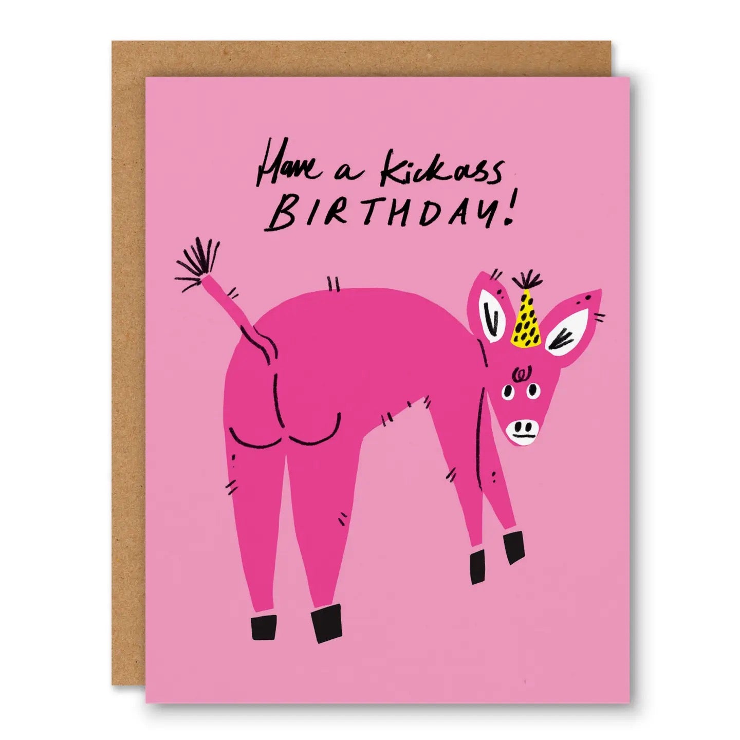 Kickass Birthday Greeting Card